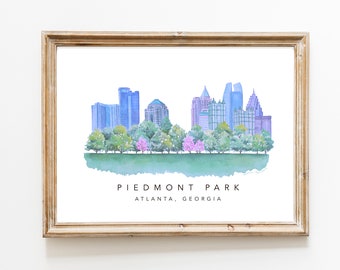 Piedmont Park Print