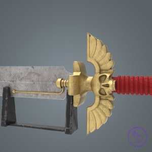 Winged Powersword (3D Print File)