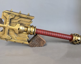 Spacemarine Crozius Mace,  Cosplay Prop (75cm)