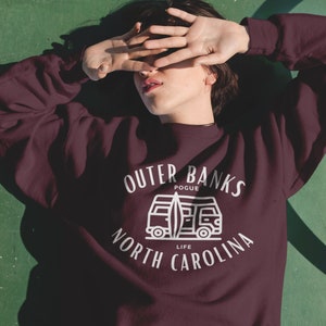 Outer Banks Sweatshirt, Pogue Life, OBX Sweater, Outer Banks Gift, North Carolina Sweatshirt, JohnB Sweatshirt, Vintage Retro Style Fun Gift
