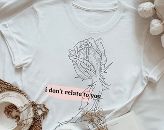 T-shirt Billie, T-shirt I Don’t Relate To You, chemise inspirée de Billie, inspiration album, chemise plus heureuse que jamais, tee plus heureux que jamais