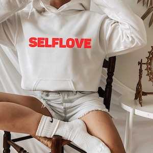 SelfLove Club Hoodie, Self Love Hoodie, Oversized Hoodie, Aesthetic Hoodie, Tumblr Hoodie, Trendy Hoodie, Festival Outfit, Love Hoodie