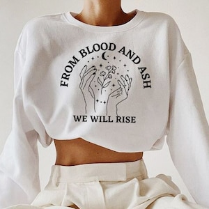 Kingdoms Of Solis Prince Of Atlantia From Blood And Ash Sweatshirt, flesh and fire sweater, Poppy and Hawke Shirt, Bookish Booklover Sweater