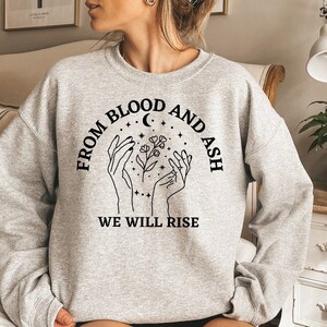 From Blood And Ash Sweatshirt, Penellaphe Balfour, Book geek shirt, Poppy Shirt, Kingdoms Of Solis, Prince Of Atlantia, BOOK FANS Sweatshirt