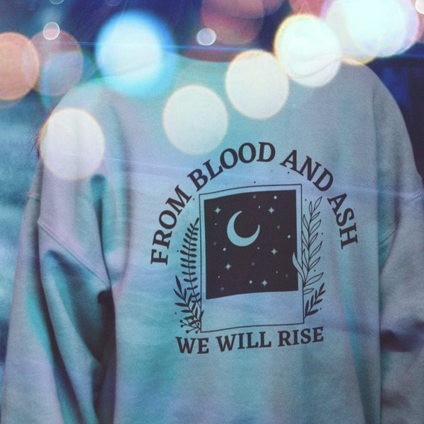 Blood and Ash Shirt Etsy