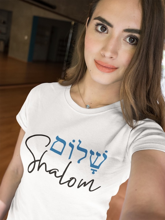 Shalom Women T Shirt Shalom Women T Shirt