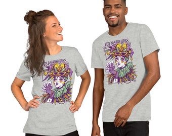 It's Mardi Gras T-Shirt, Carnival Outfit tee, Fat Tuesday t-shirt, Flower de luce Shirt, Louisiana T-shirt, Mardi Gras Day T-Shirt