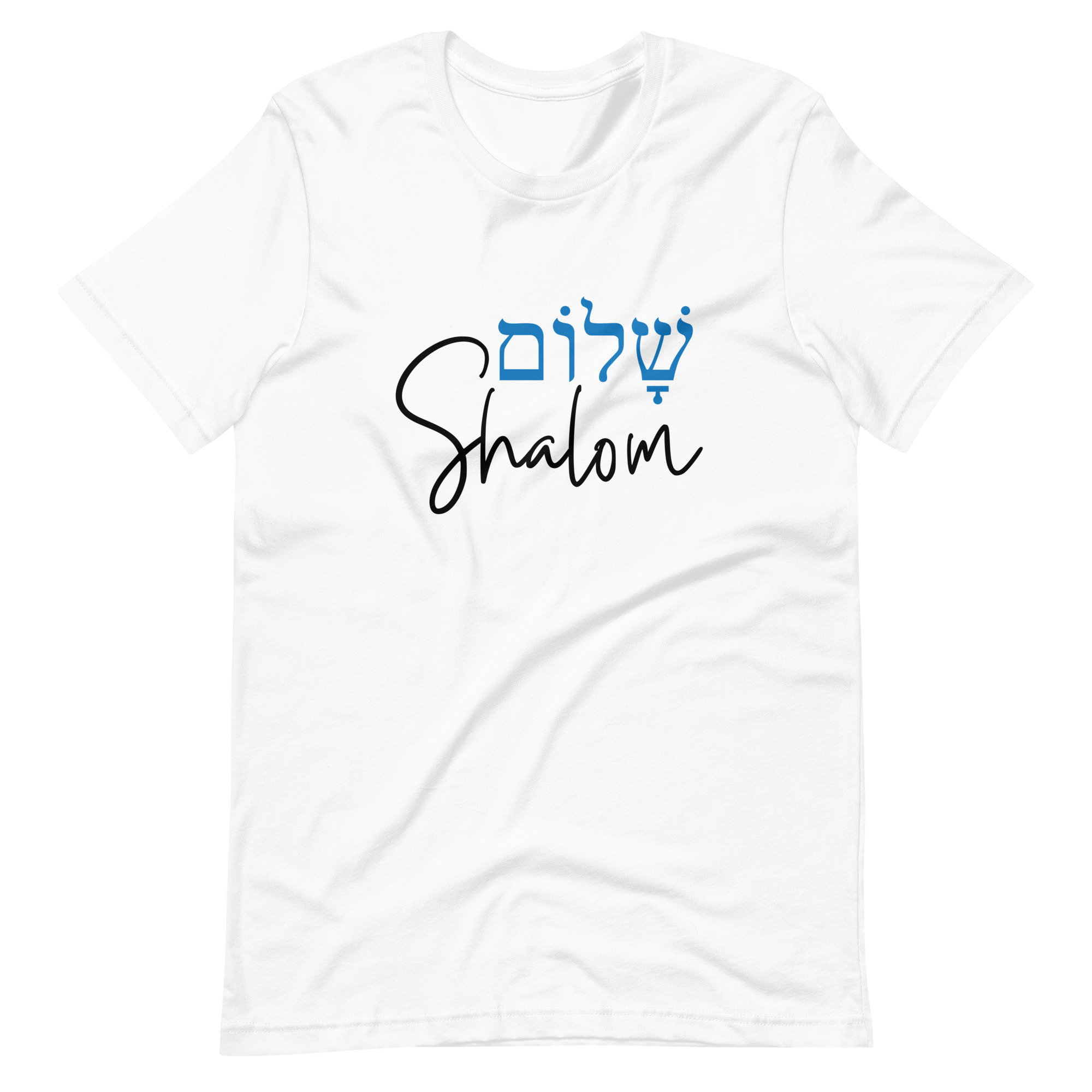 ★SHALOM★ PINK SHALOM TEE שלום (Shalom) Women's Tee – hebrewshirts