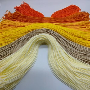 10 meters 1 mm nylon yarn 49 colors knotting ribbon, cord jewelry making macrame yarn braided knitting yarn, crochet yarn, craft ideas