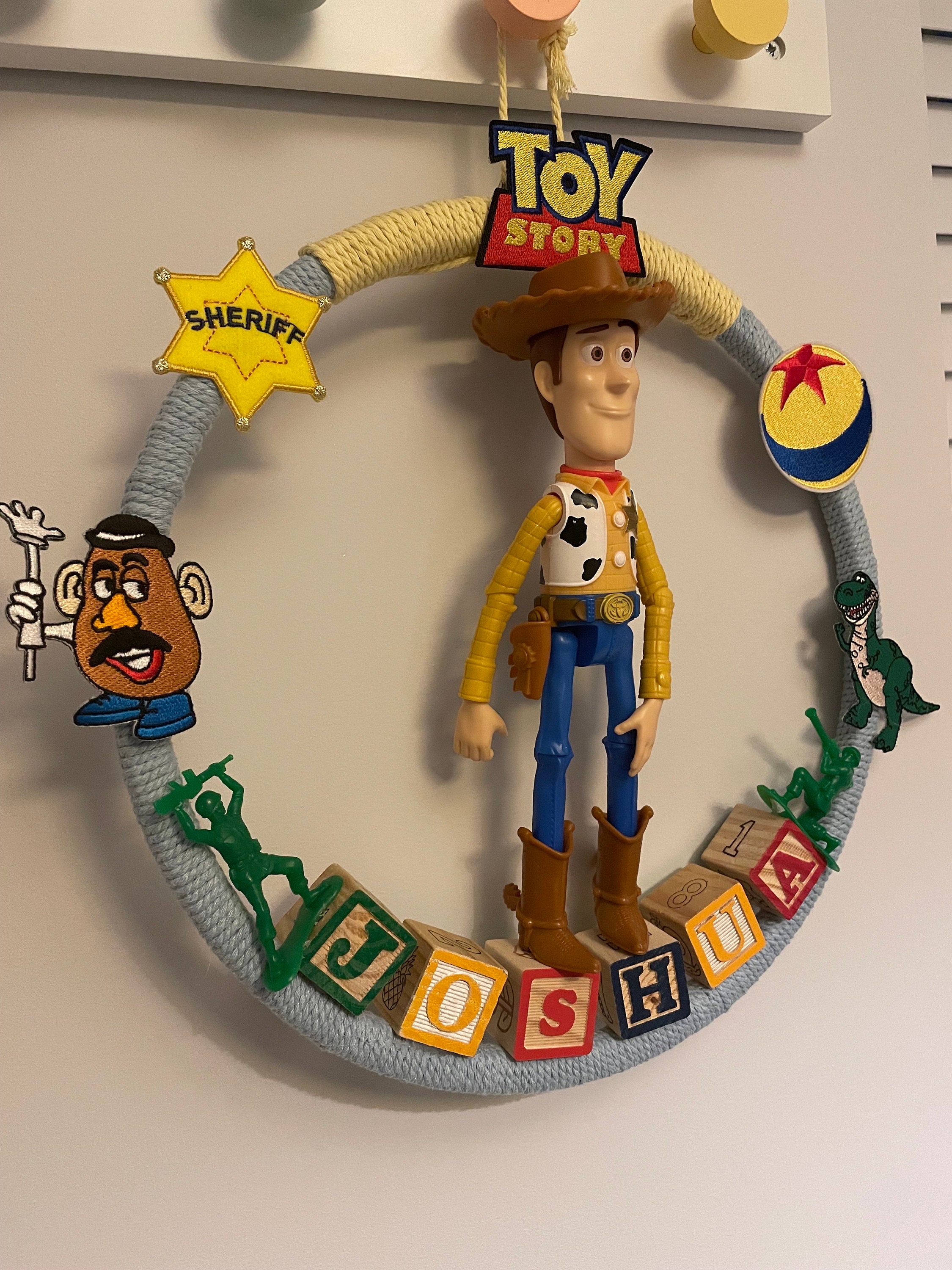 Toy Story Personalised Kids Bedroom Door Hoop Sign - Etsy