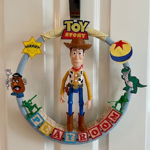 Toy Story Playroom Nursery Door Sign
