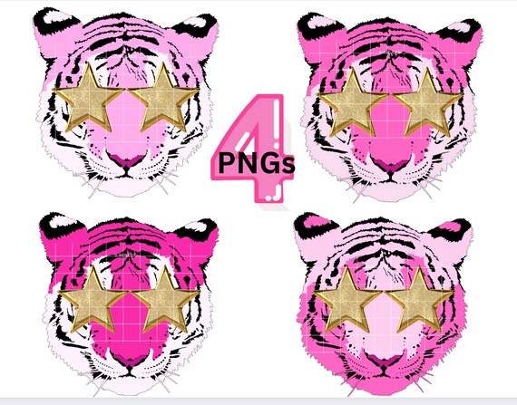 Preppy Pink Tiger Straw Cap Straw Topper – ABLNco
