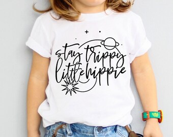 Stay Trippy Tee, Stay Trippy, Little Hippie Tee, Little Hippie, Gifts for Boys, Gifts for Toddlers, Gifts for Girls, Boho Tee, Unisex