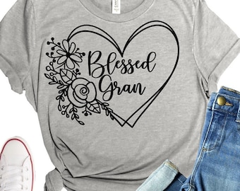 Blessings Shirt, Oma Shirt, Oma Shirt, Oma T-Shirt, Grandkids Shirt, Segensshirt, Geschenke für Sie, Geschenke für Frauen
