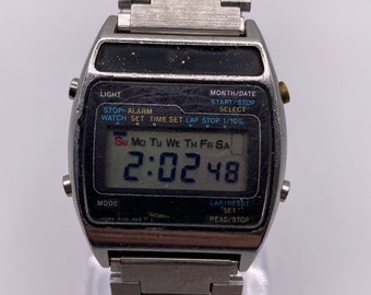 Vintage Seiko Digital A159 4019 G Wrist Watch Quartz Japan - Etsy Denmark