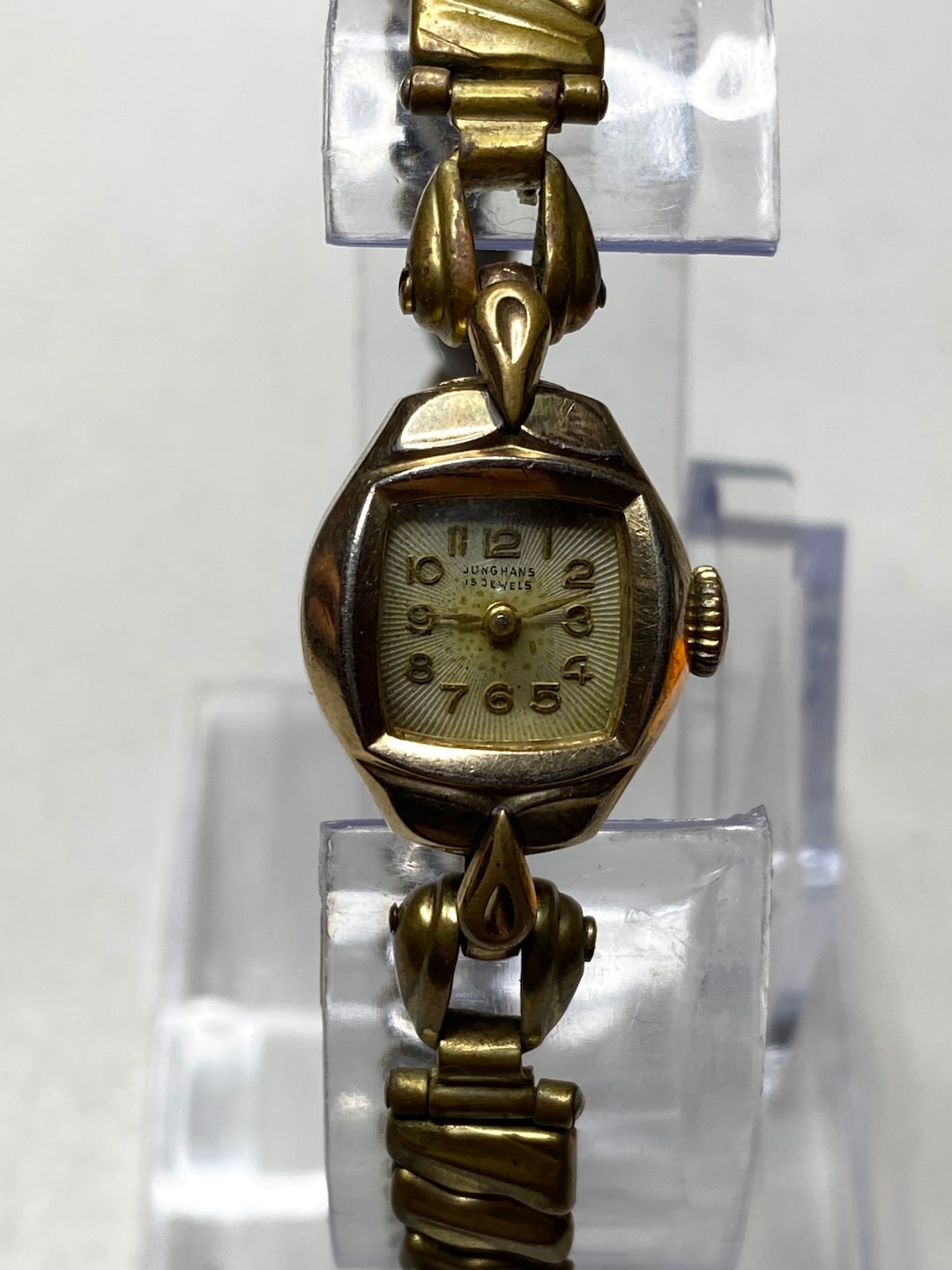 Junghans 15 Jewels Stainless Steel Back Shockproof Antique