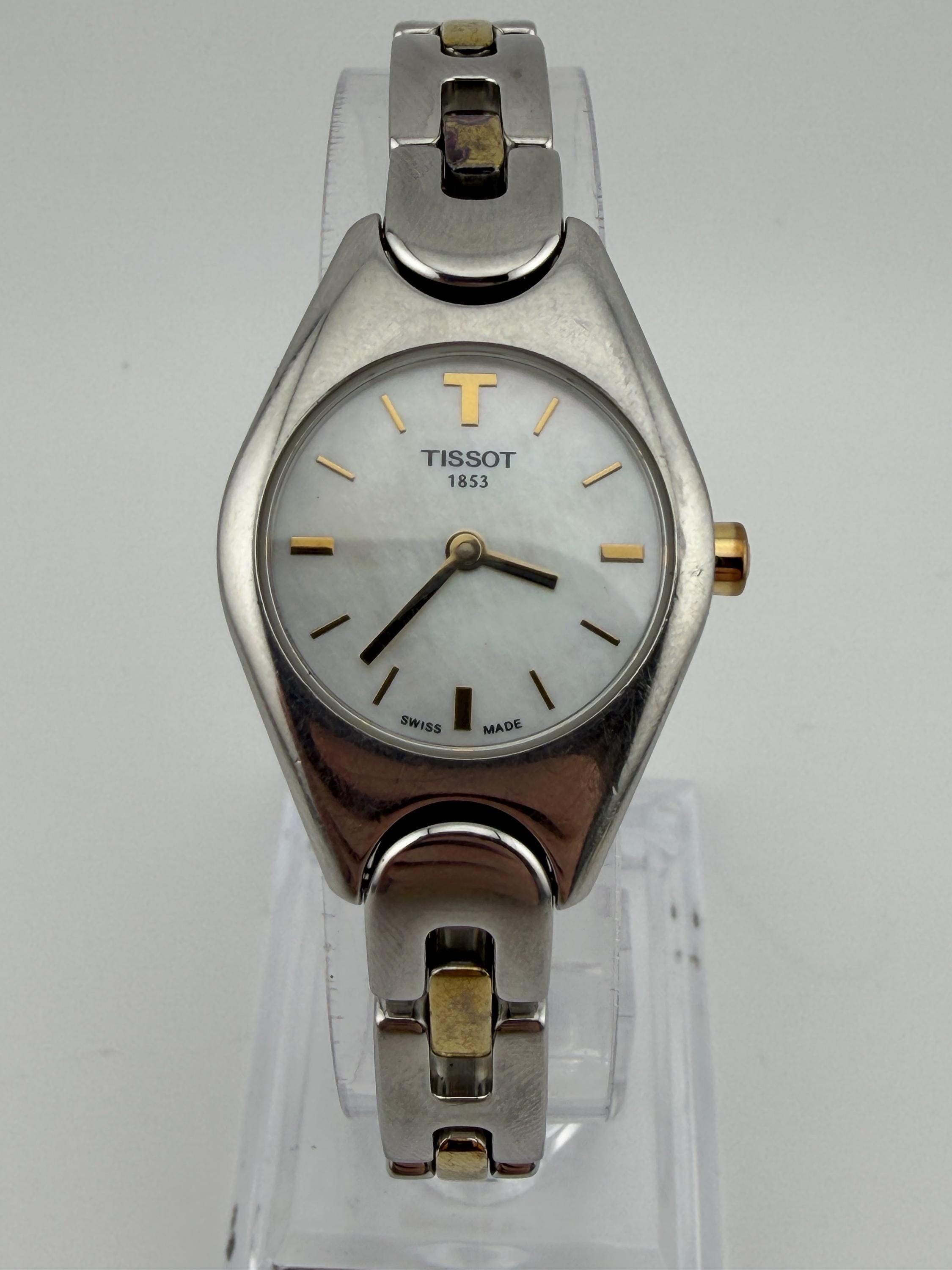 Tissot T-trend Cocktail Watch - G349 Stainless Steel Two Gold Gold
