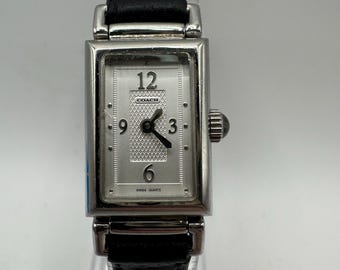 Vintage Coach Stainless Steel Swiss Watch VINTAGE COACH SWISS QUARTZ LADY WATCH 0185-8-208-050  main image 3
