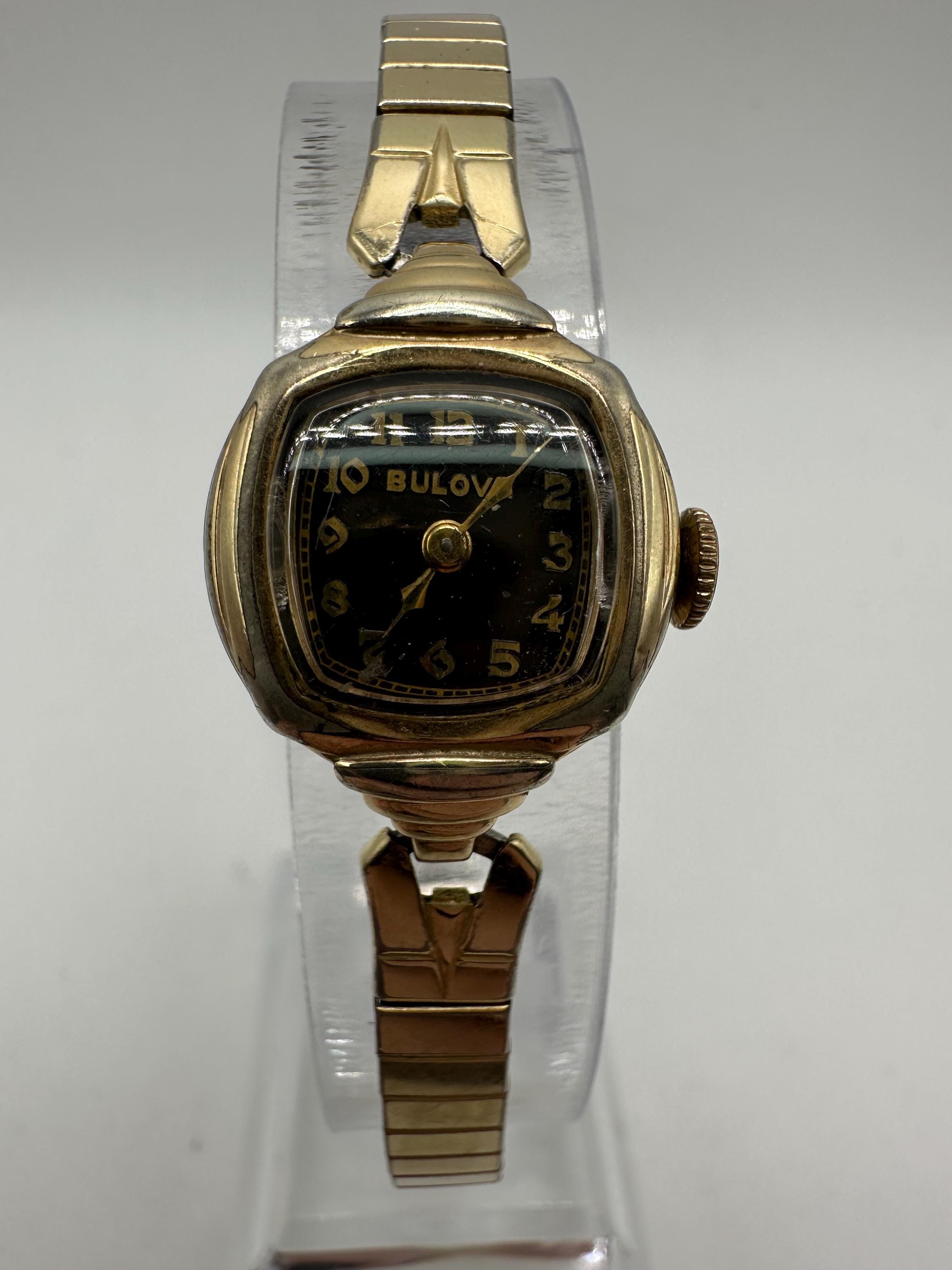 Bulova Black Face - Etsy