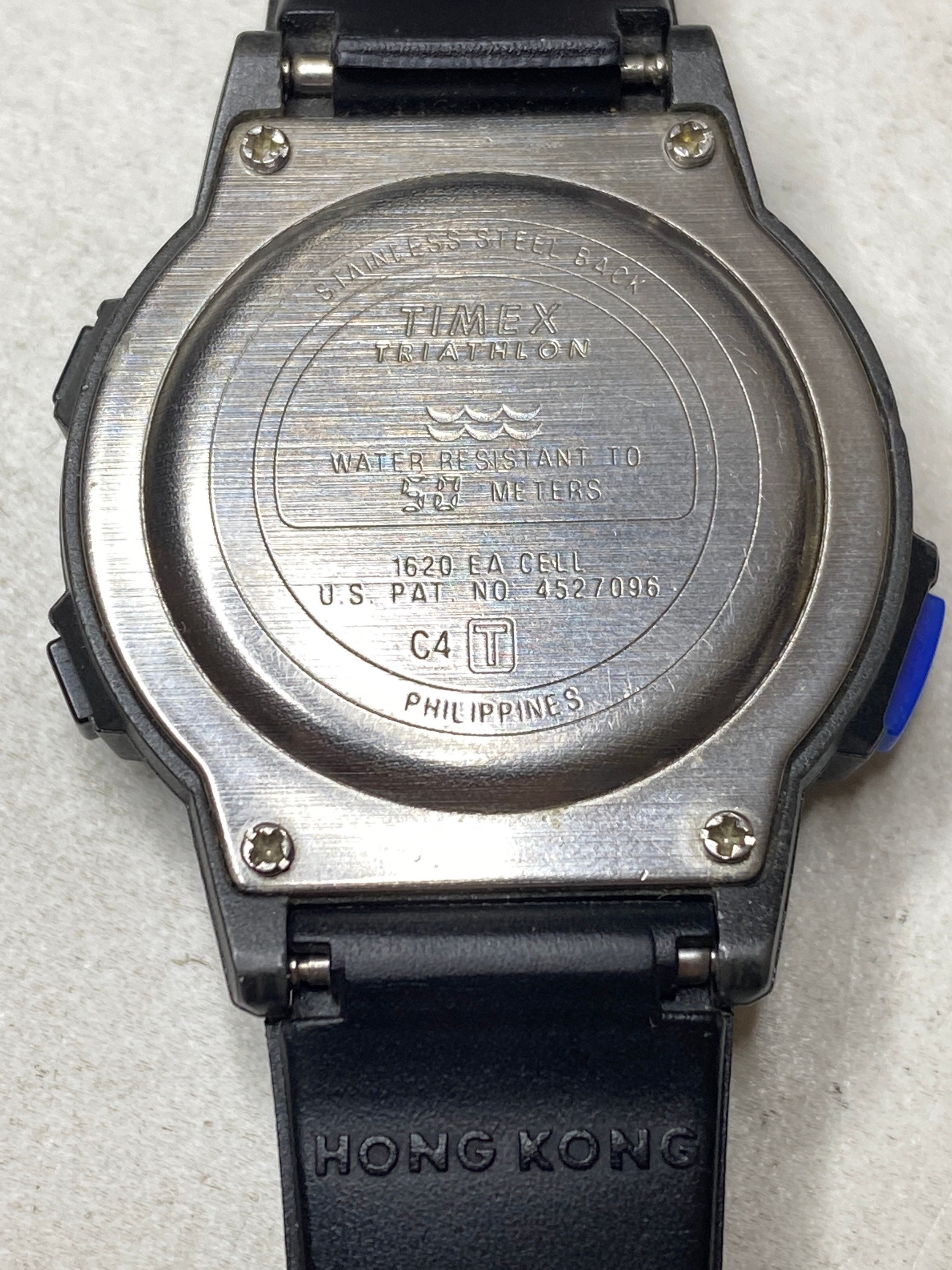 Vintage Women's Rare TIMEX IRONMAN 8 Lap Triathlon Digital