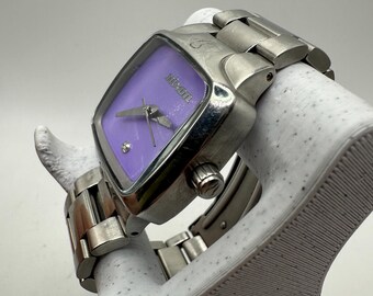 Nixon VIP Pass the Small Player Vintage Ladies Silver Tone Watch
