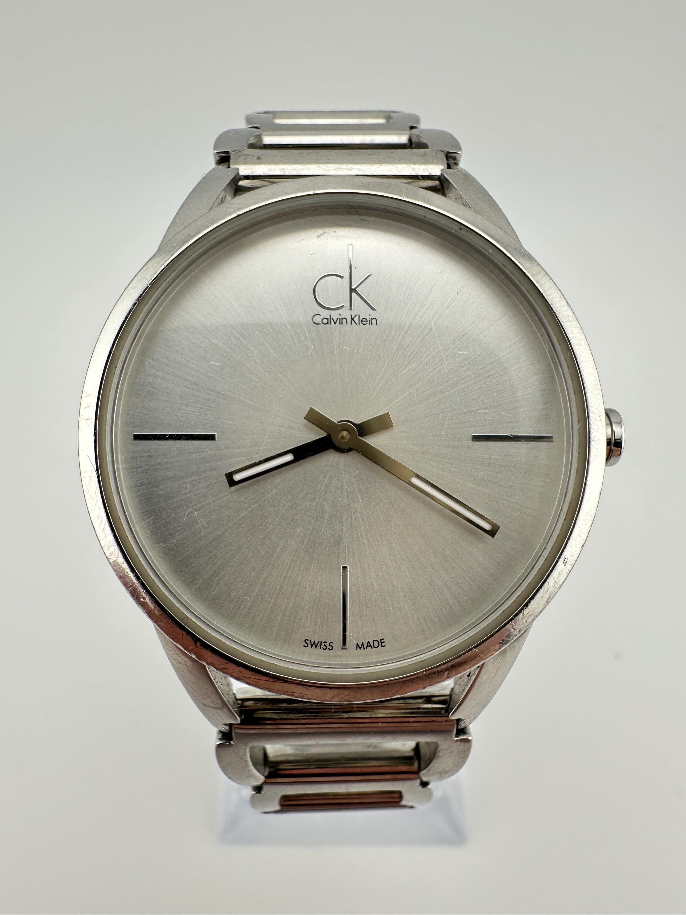 Vintage Calvin Klein stainless steel wrist watch adjustable Vintage Calvin Klein Watch - Etsy main image 4
