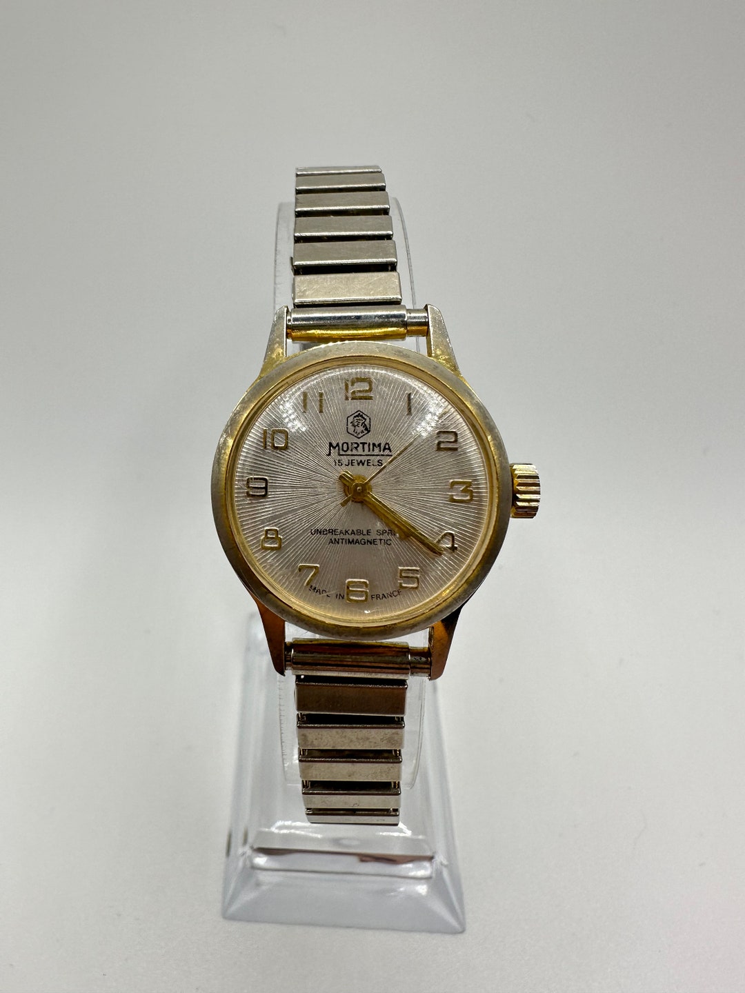 VERRE MONTRE DIAM. 31 mm BOMBE ANCIEN STOCK LIP EUR 5,00 - FR