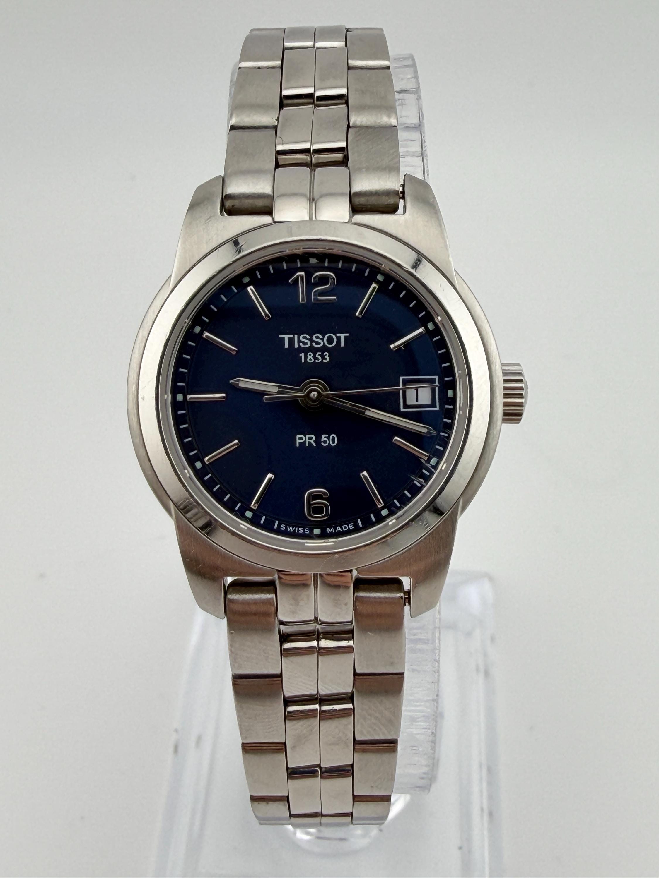 Vintage Tissot J326/426K 25mm Two Tone Stainless Steel Women's