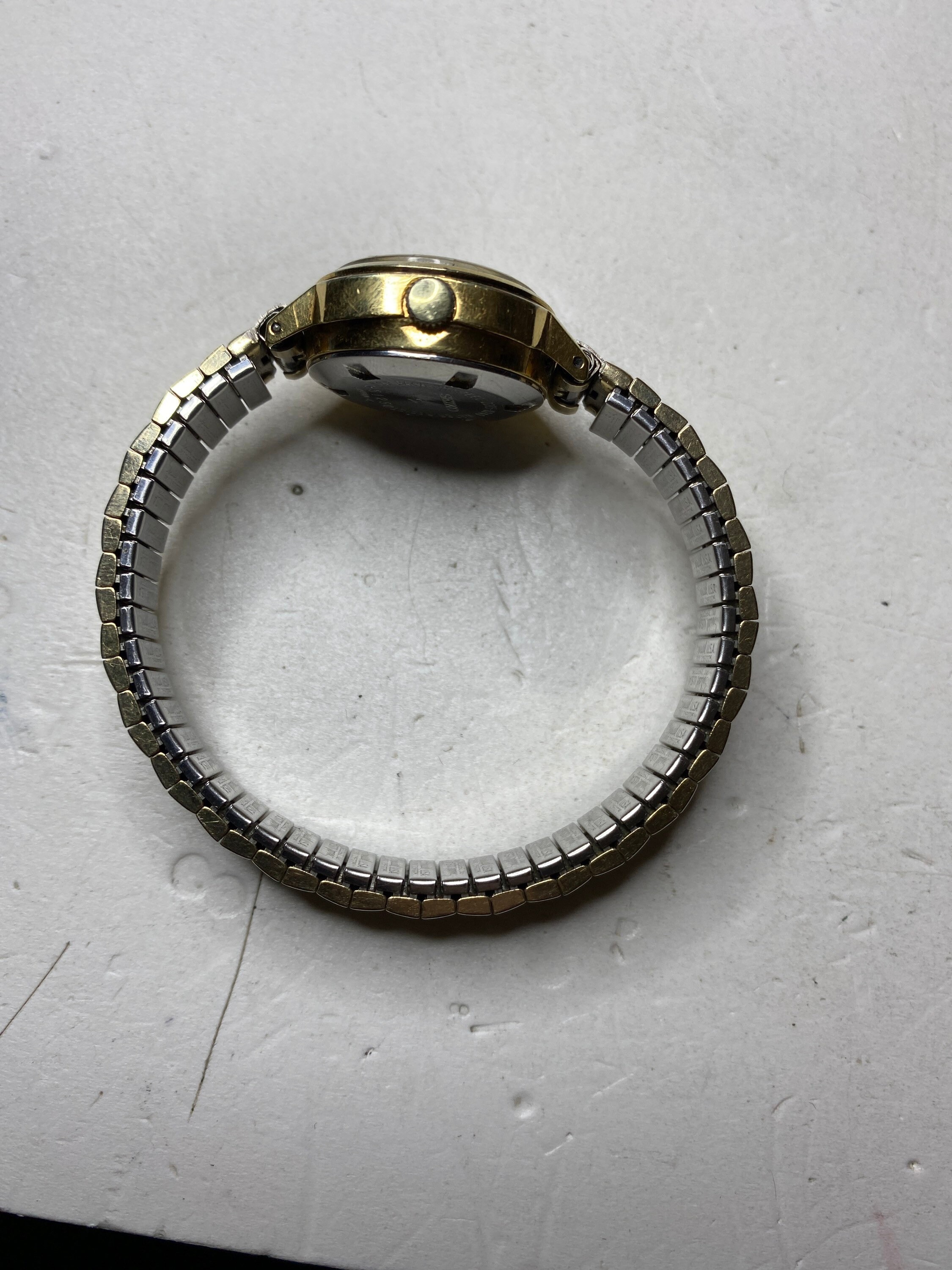 Vintage Automatic Seiko 17 Jewels High Beat Gold Tone Ladies 