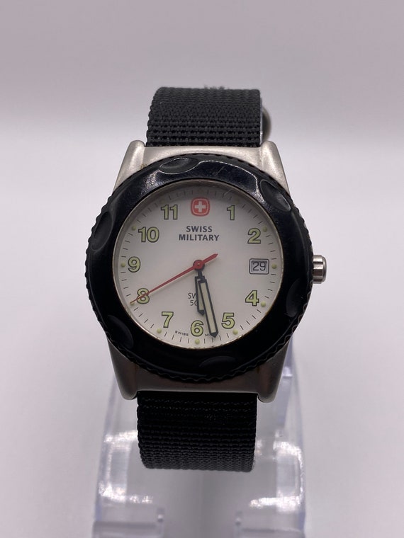 Wenger analog swiss quartz field watch sale