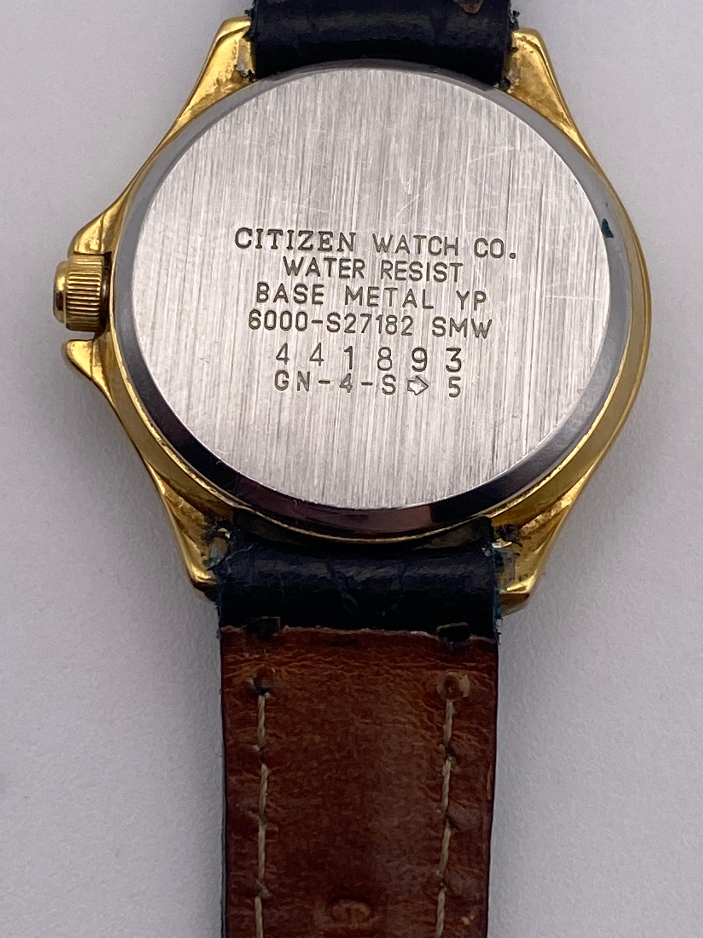 Citizen watch co water resist base metal yp hot sale