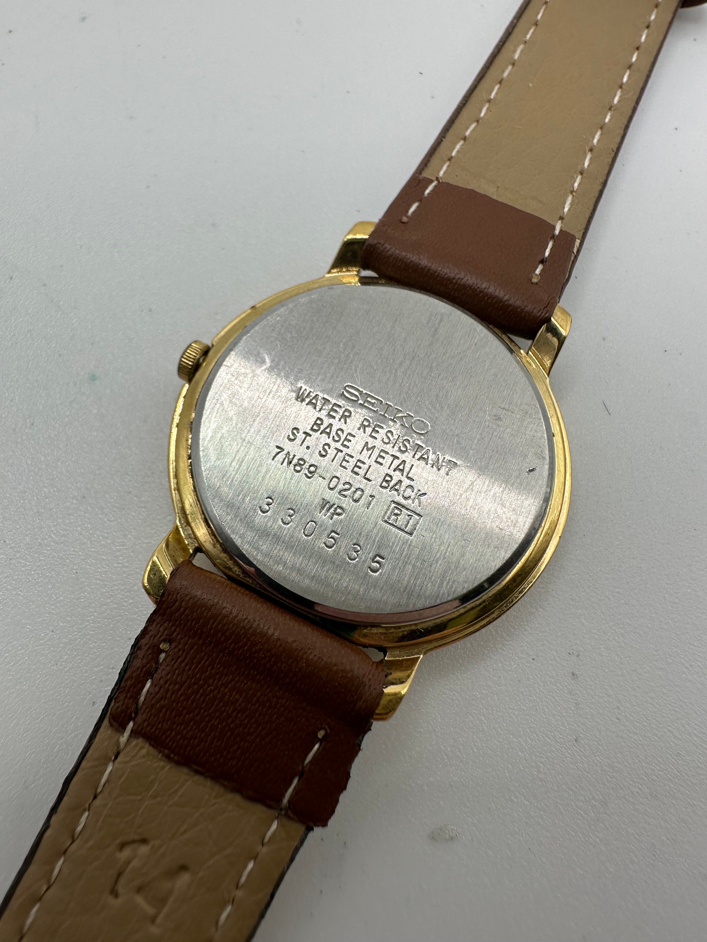 SEIKO タイムトロン　L251 中古　アンティーク　ベルトなし VINTAGE SEIKO,17J,AUTOMATIC WATCH,MVMT# 7009-3119,XLNT, SILVER