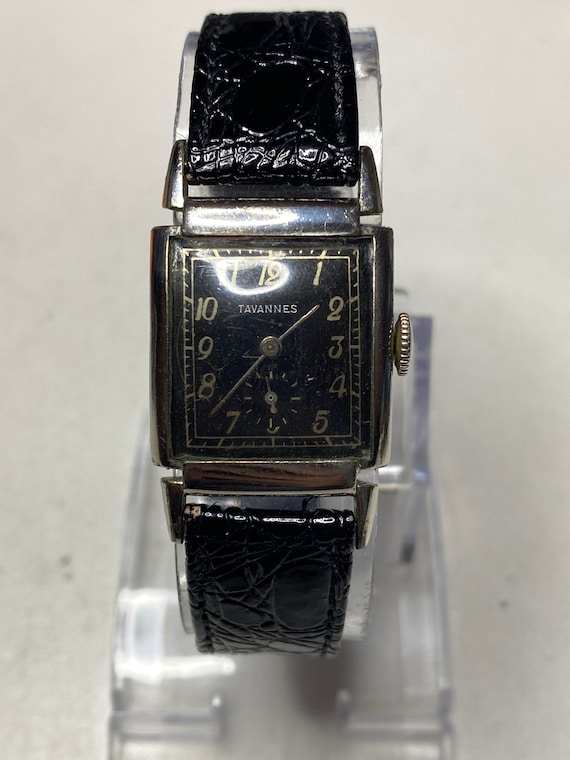 Broken project Tavannes mechanical wind Art Deco t