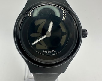 時計 FOSSIL BIG TIC analog watch black Fossil Big Tic Numeric Animated Dial Stainless Steel Watch