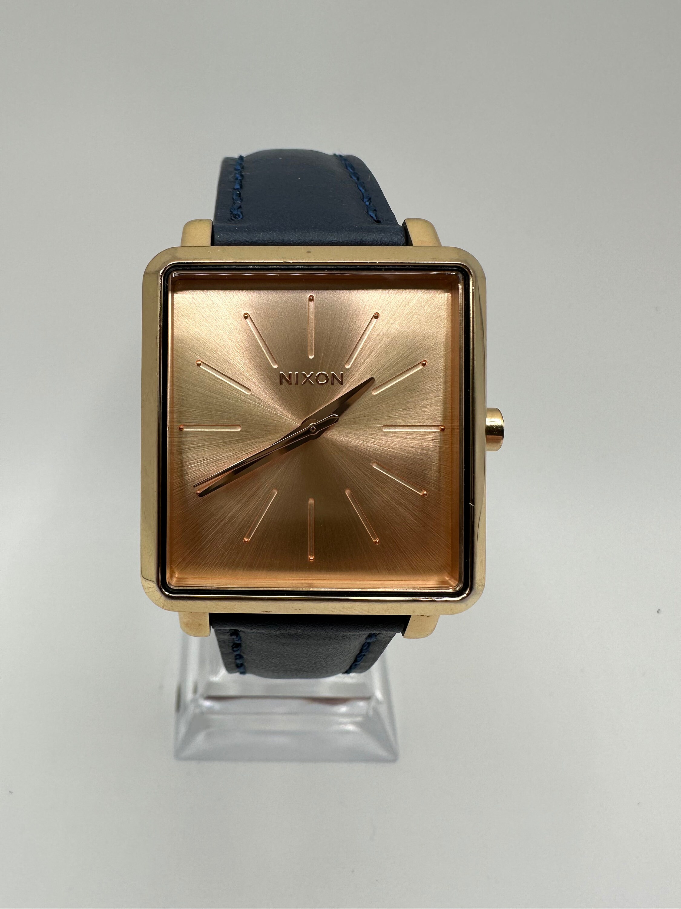 Nixon K squared watch Nixon K Squared Milanese All Silver Ladies Watch A12061920  main image 3