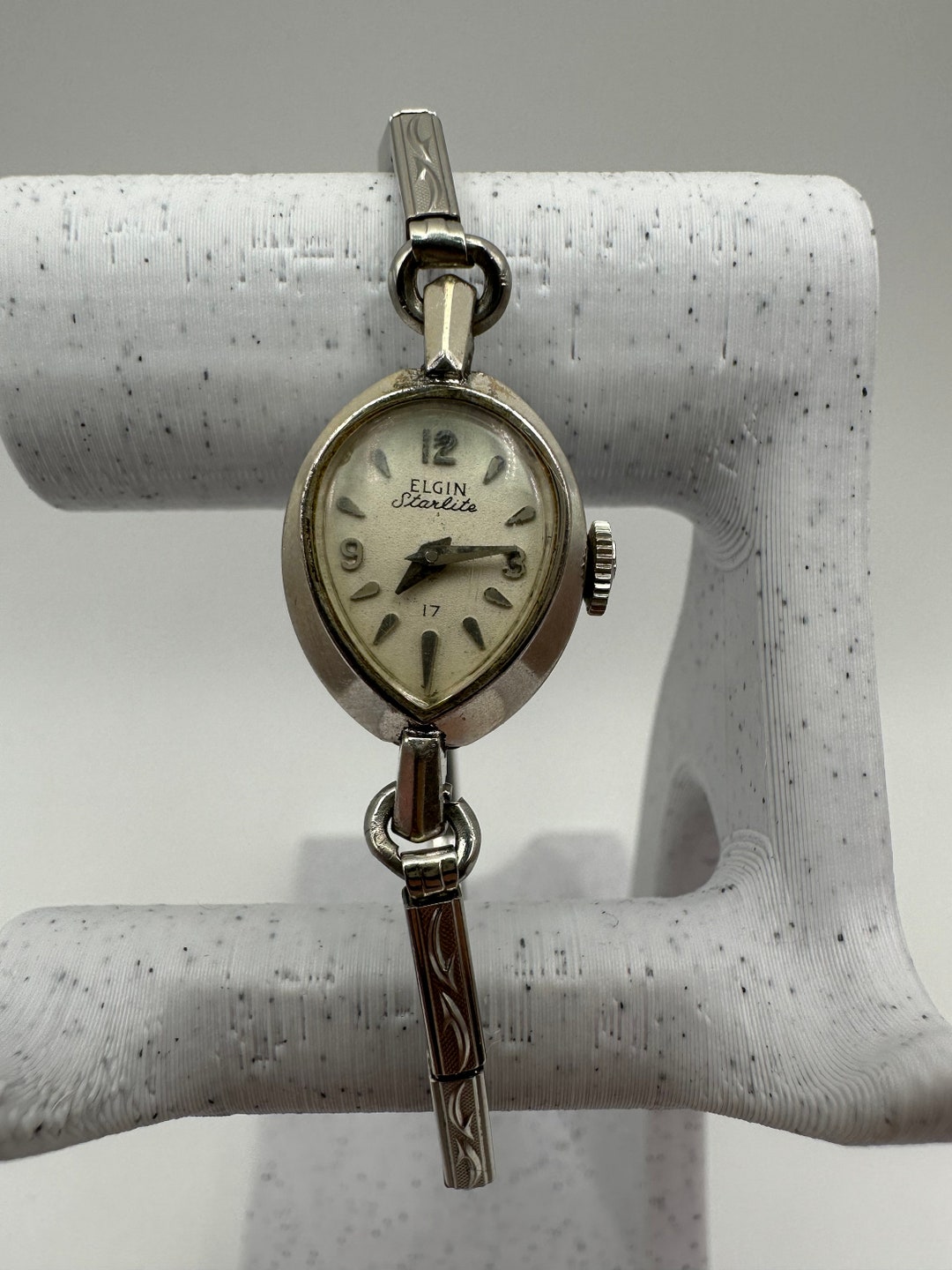 Elgin Vintage Starlite 1960\'s Wrist Watch Ladies Watch US Tariff Included-starlite by Elgin 17j Vintage Ladies  main image 4
