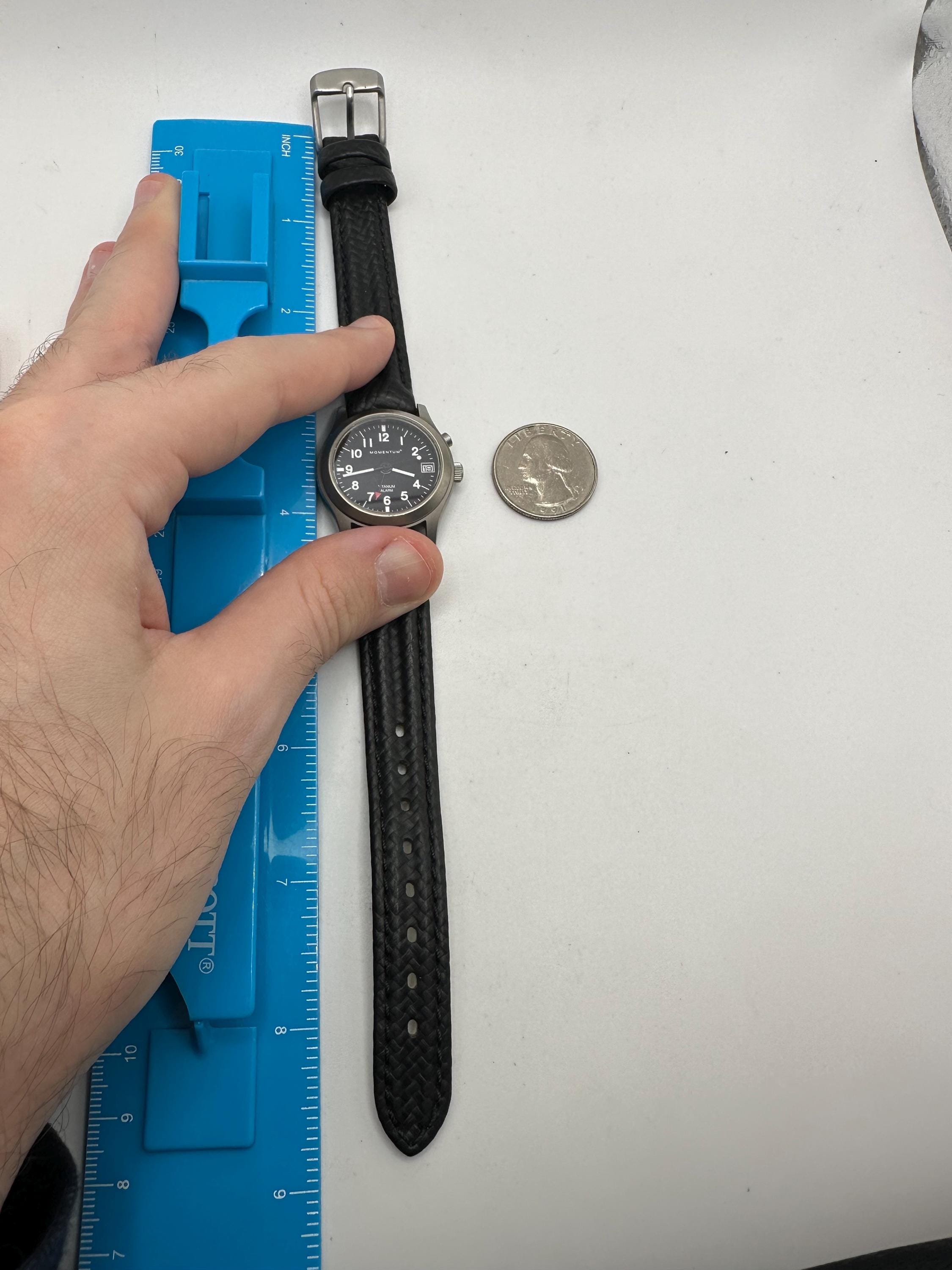 VINTAGE MOMENTUM  WATCH W/ EXTRA LEATHER BAND. Momentum Watches: The Underrated Canadian Brand - The Watch  main image 3