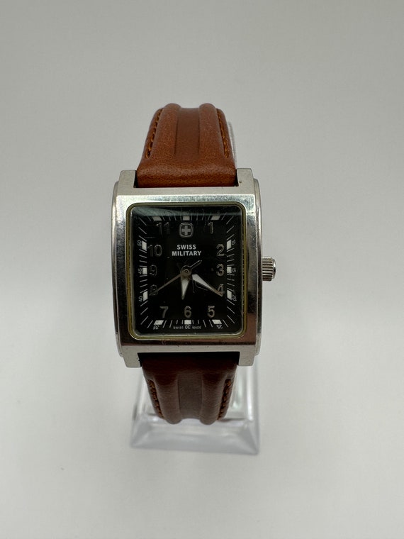 Vintage Swiss Army ladies watch Vintage Swiss Army Stainless Steel Ladies Watch w/GREEK  main image 2