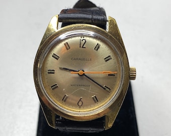 Antique caravelle watch deals