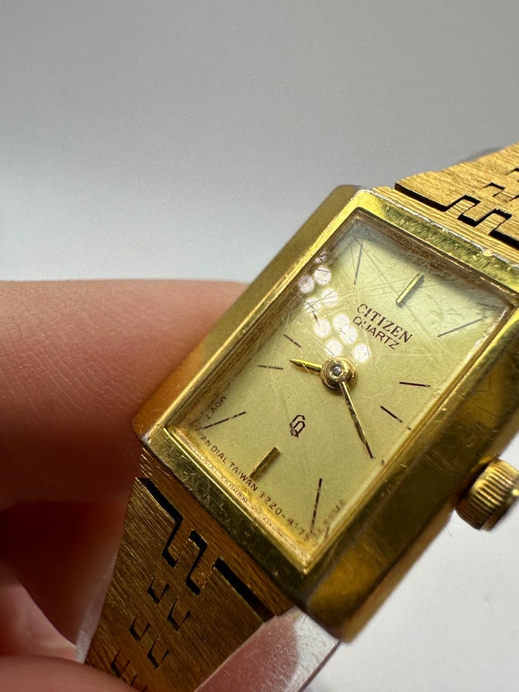 Relojes Citizen Quartz Citizen Cuadrado Dorado Citizen Cuadrado Dorado