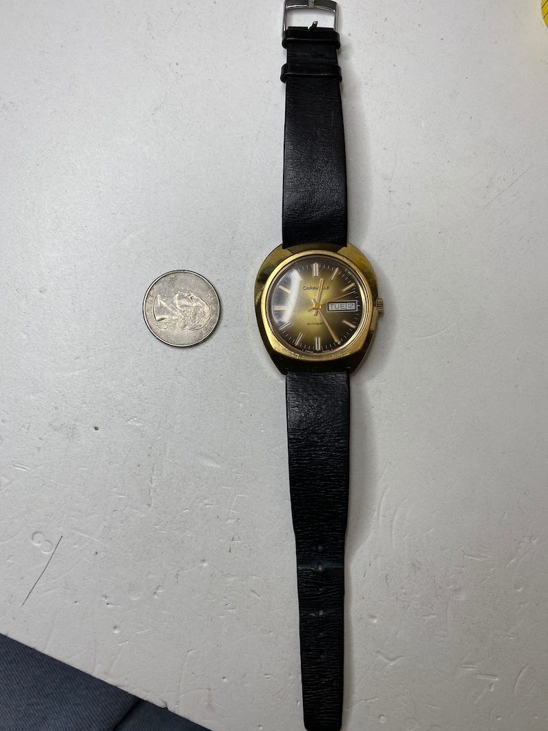 Vintage Caravelle by Bulova Automatic Pop Out Watch Pocket Watch Retro ...