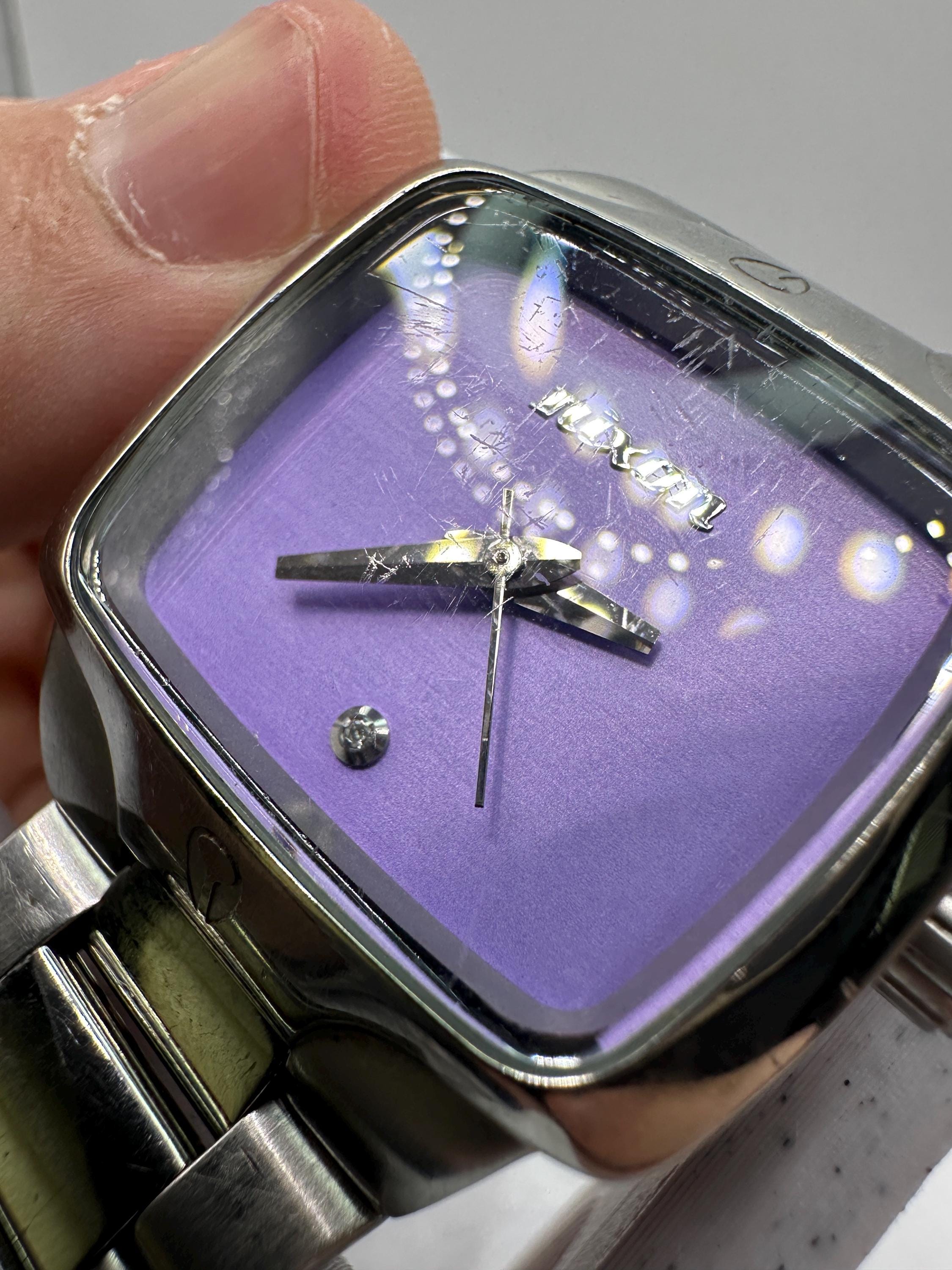 Nixon VIP Pass the Small Player Vintage Ladies Silver Tone Watch