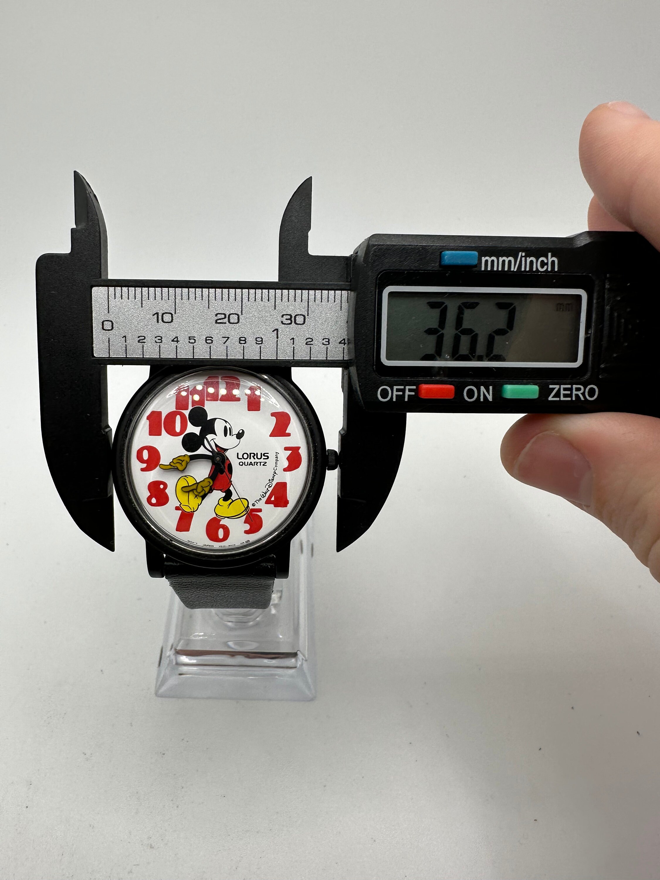 36*SEIKOの海外ブランド LORUS クリスマス ミッキー 昭和レトロ