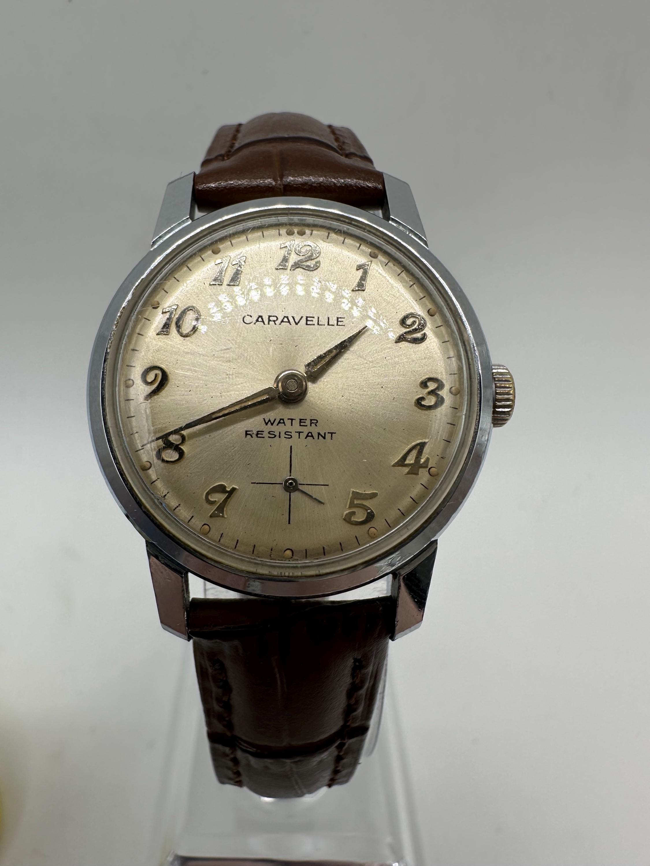 70'アンティーク CARAVELLE Watch ノベルティ 未使用 レア
