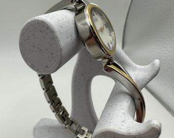 ESQ by Movado Ladies Gold and Silver Quartz Watch Mother of  display picture 2