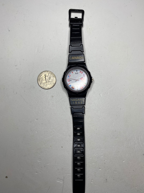 Vintage 1998 Mcdonald's Canada Japan Olympics Nagano Watch Quartz