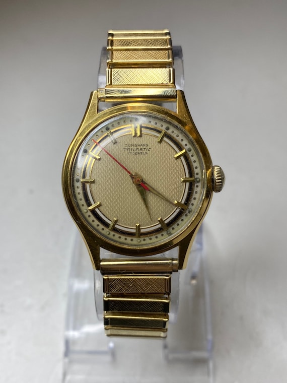 Junghans 17 Jewels Stainless Steel Back Shockproof vintage junghans 17 jewels - Gem