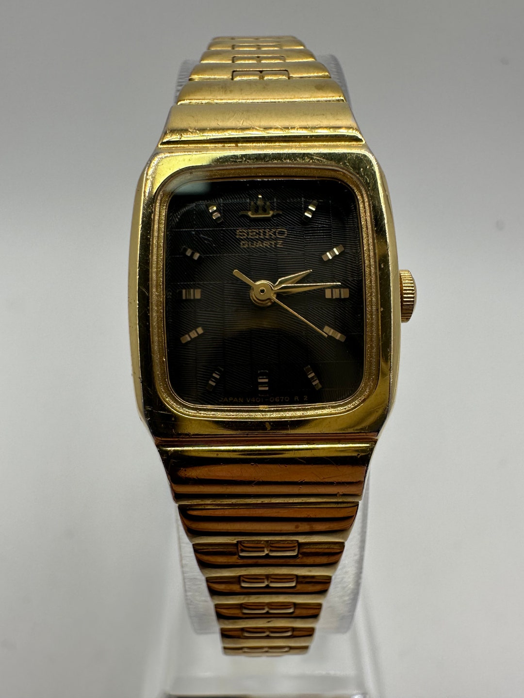 80s vintage spiwak MA-1 size 40 ネイビー Vintage Seiko Thinnest Paper Digital Men's Watch F441-4010