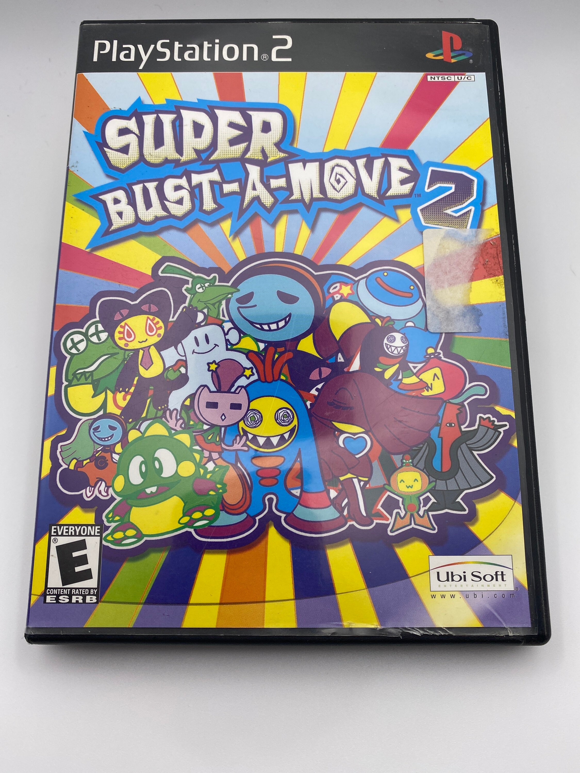 Vintage Ps2 Super Bust a Move 2 Video Game Working Testing Play 