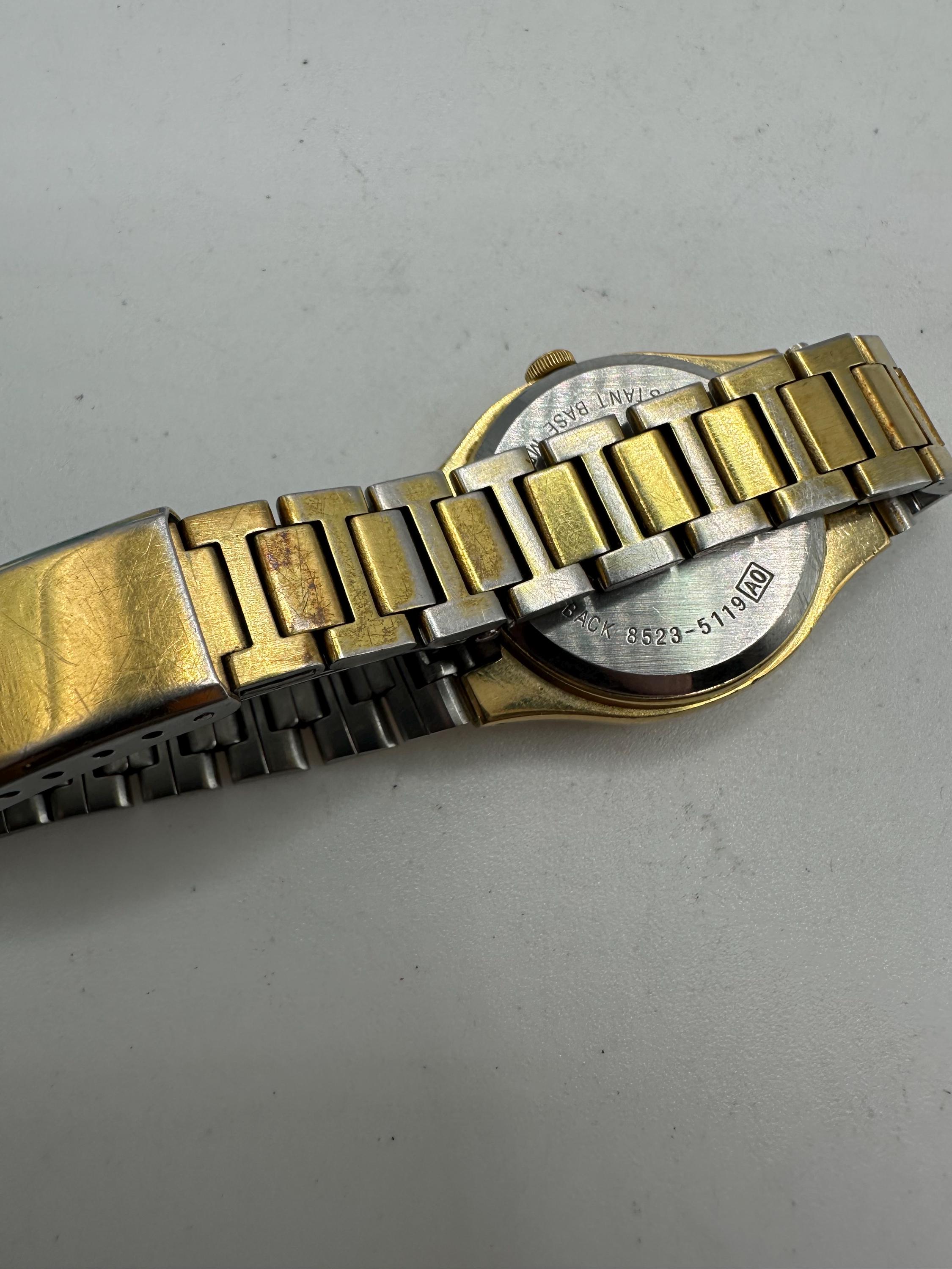 Vintage Seiko 8523 Ladies Gold Tone Day Date Watch Quartz Gift Her
